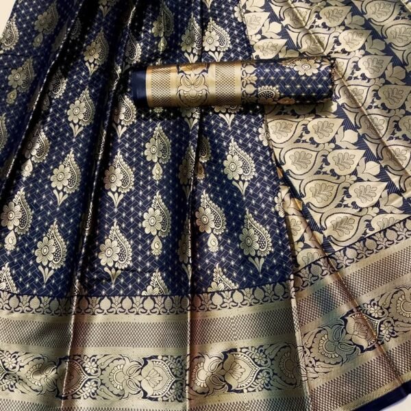 20 iteams Katan Saree Special Combo Gift Pack (Black) - Image 3