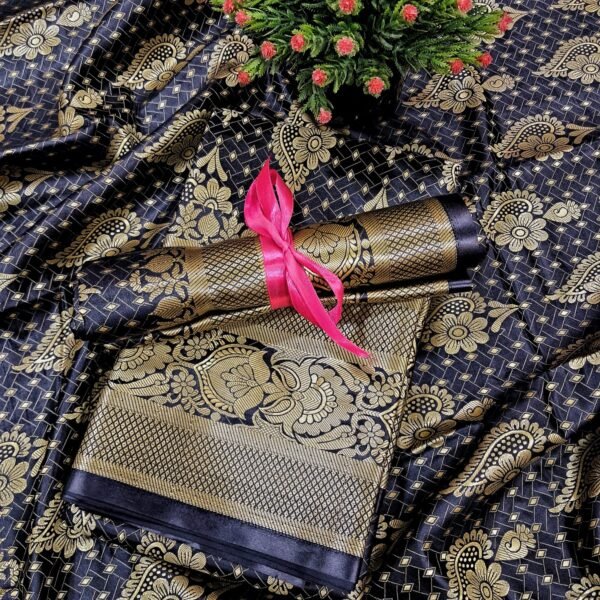 20 iteams Katan Saree Special Combo Gift Pack (Black) - Image 2