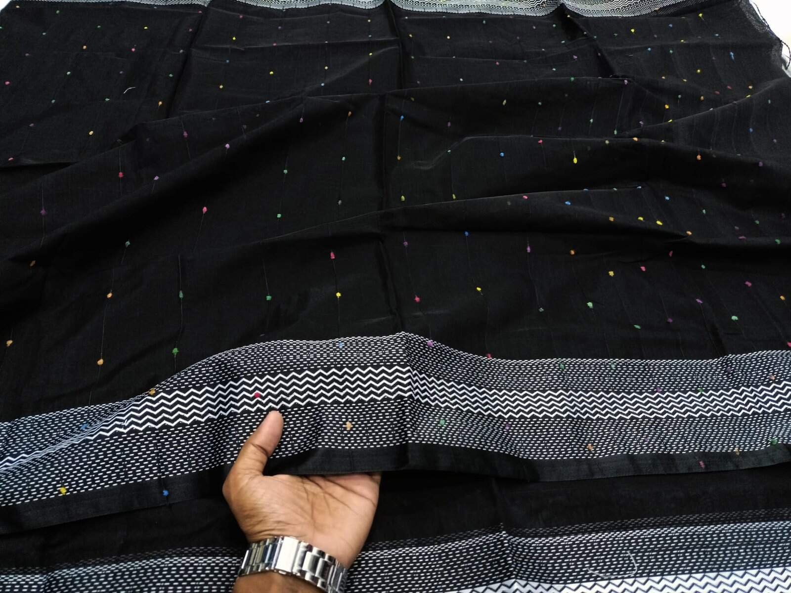 Exclusive Saree Combo Gift Set with Blouse Pcs For Gils and Women - Image 2