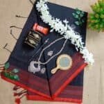 Saree Combo Gift Set Black (Valentine Special)