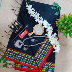 Saree Combo Gift Set Black (Valentine Special)