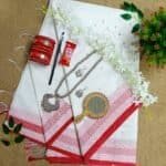 Saree Combo Gift Set Black (Valentine Special)