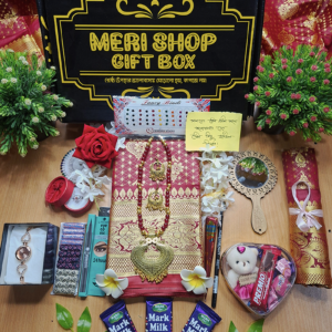 20 item Saree Combo Gift Package (Merun)